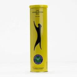 Dunlop Slazenger The Wimbledon Ball 4 Ball Tin Can (18 Cans) -Holabird Sports SHOP 020578 3