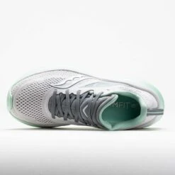 Saucony Omni 22 Women's Fog/Jade -Holabird Sports SHOP 041628 2