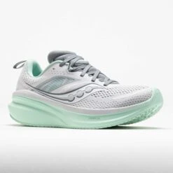Saucony Omni 22 Women's Fog/Jade -Holabird Sports SHOP 041628 5