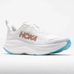 HOKA Skyflow Women's Frost/Rose Gold -Holabird Sports SHOP 041692 5