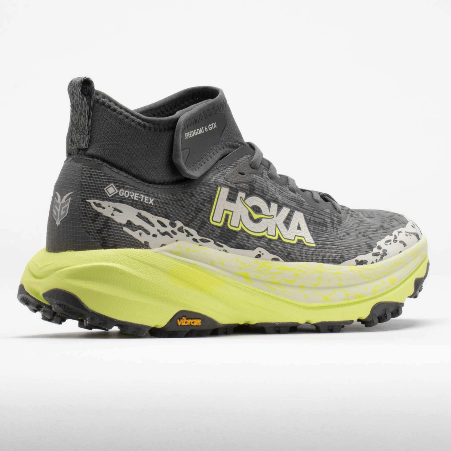 HOKA Speedgoat 6 Mid GTX Men's Outer Orbit/Lettuce 6 HOKA Speedgoat 6 Mid GTX Men's Outer Orbit/Lettuce - Image 6