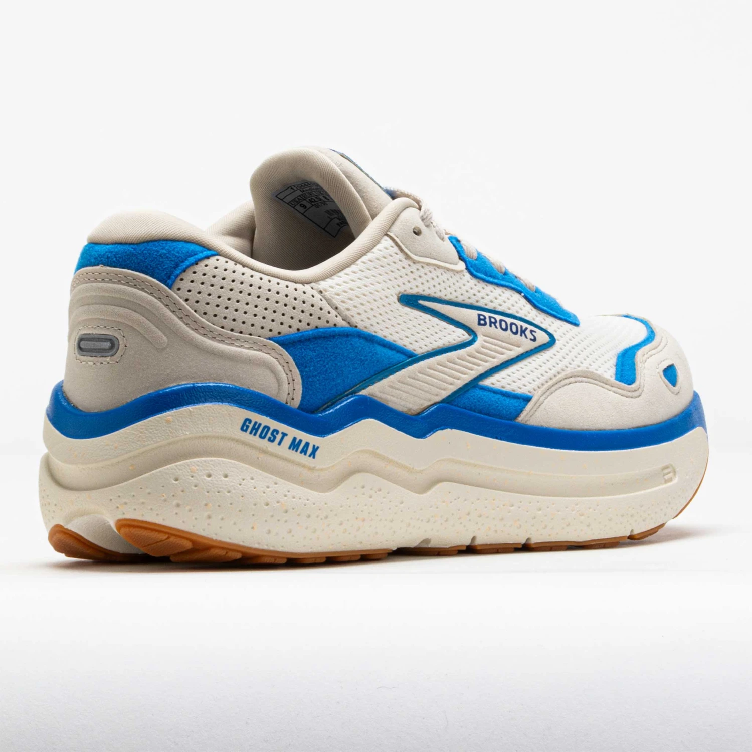 Brooks Ghost Max SE Men's Silver Lining/Blue/Surf The Web 6 Brooks Ghost Max SE Men's Silver Lining/Blue/Surf The Web - Image 6