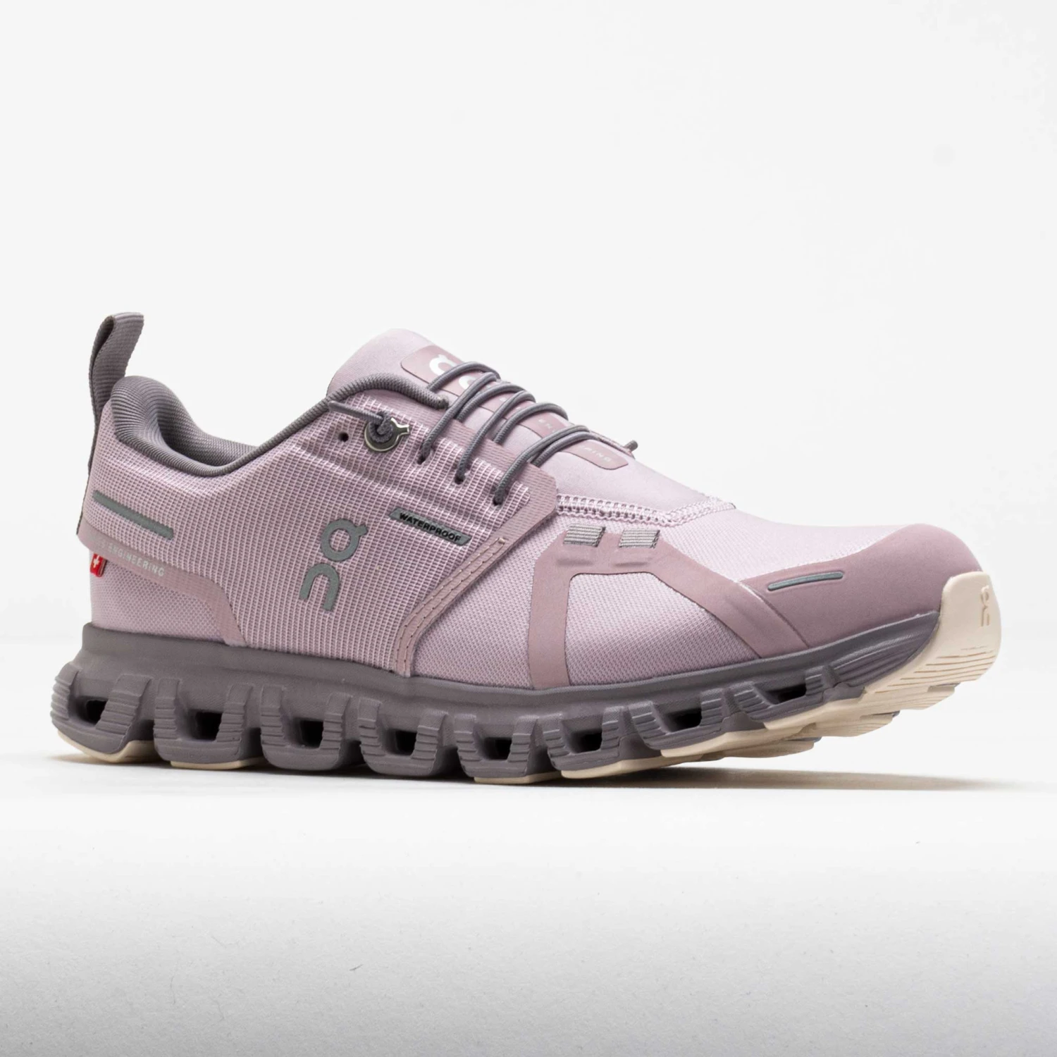 On Running On Cloud 6 Waterproof Women's Mauve/Zinc 5 On Running On Cloud 6 Waterproof Women's Mauve/Zinc - Image 5