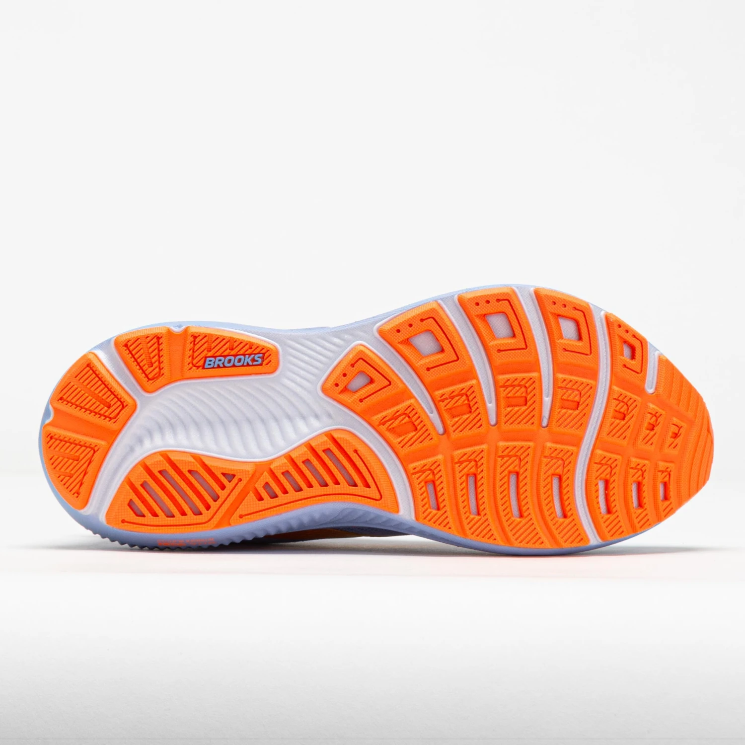 Brooks Ghost 17 Women's Blue Heron/White/Orange 4 Brooks Ghost 17 Women's Blue Heron/White/Orange - Image 4