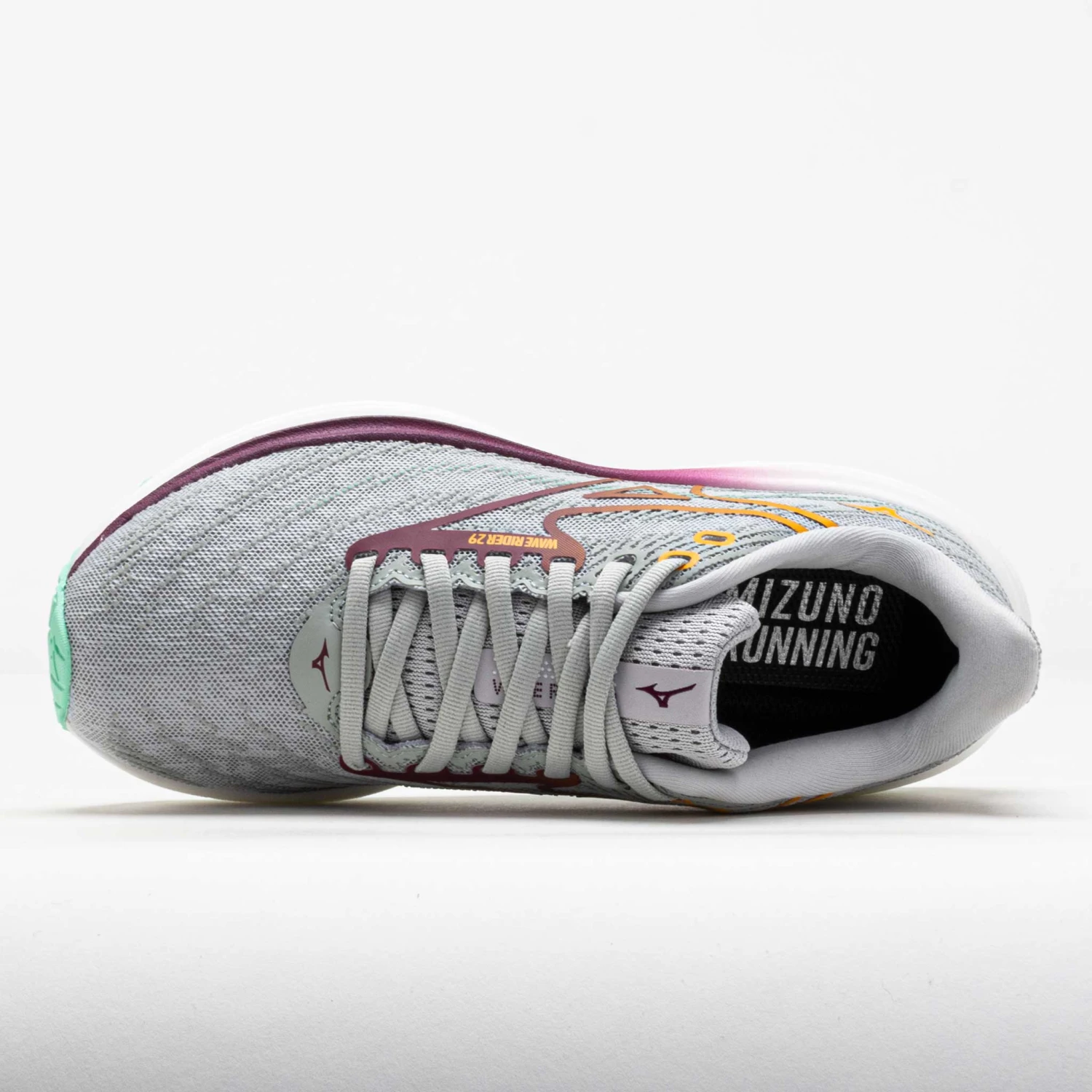 Mizuno Wave Rider 29 Women's Harbor Mist/Dark Purple 3 Mizuno Wave Rider 29 Women's Harbor Mist/Dark Purple - Image 3