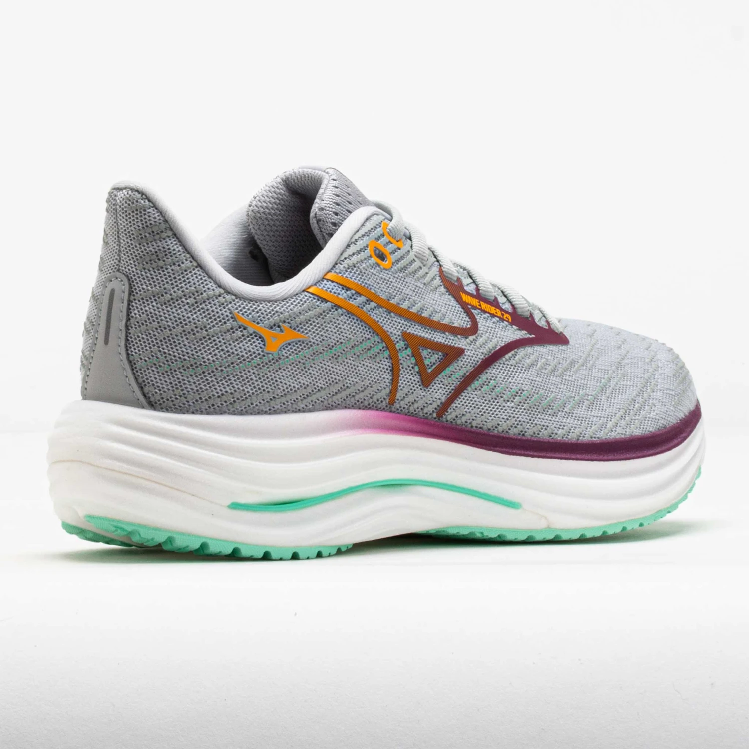 Mizuno Wave Rider 29 Women's Harbor Mist/Dark Purple 6 Mizuno Wave Rider 29 Women's Harbor Mist/Dark Purple - Image 6