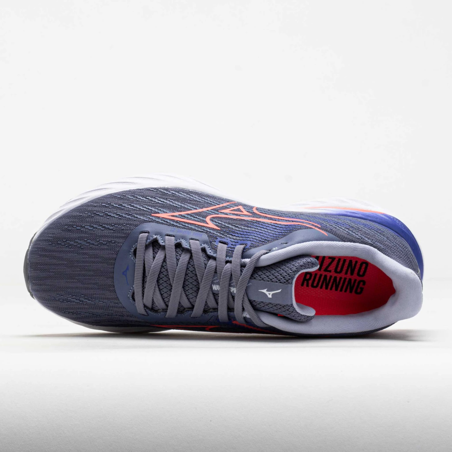 Mizuno Wave Inspire 21 Women's Blue Granite/Striking Coral 3 Mizuno Wave Inspire 21 Women's Blue Granite/Striking Coral - Image 3