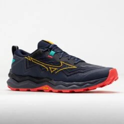 Mizuno Wave Daichi 9 Men's Baritone Blue/Citrus -Holabird Sports SHOP 042960 5