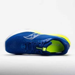 Saucony Endorphin Trainer Men's Lapis/Citron -Holabird Sports SHOP 043022 2