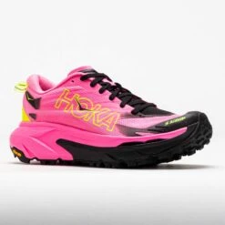 HOKA Mafate 5 Women's Neon Rose/Black -Holabird Sports SHOP 043317 5