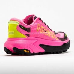 HOKA Mafate 5 Women's Neon Rose/Black -Holabird Sports SHOP 043317 6