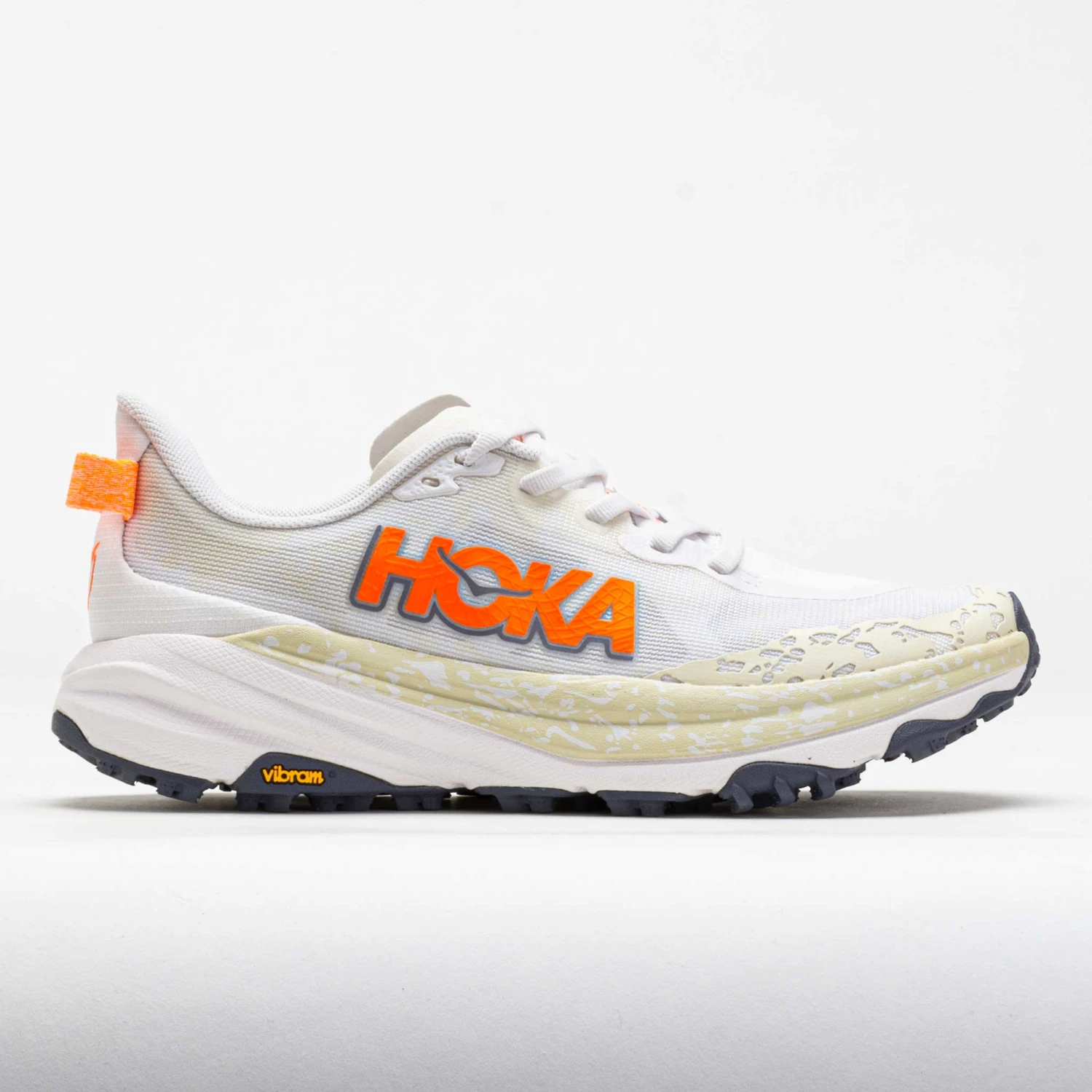 HOKA Speedgoat 6 Women's White/Neon Tangerine 1 HOKA Speedgoat 6 Women's White/Neon Tangerine