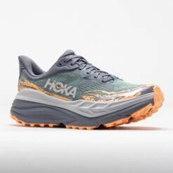 HOKA Stinson 7 Women's Grey Skies/Pale Tangerine -Holabird Sports SHOP 043335 5
