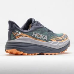 HOKA Stinson 7 Women's Grey Skies/Pale Tangerine -Holabird Sports SHOP 043335 6