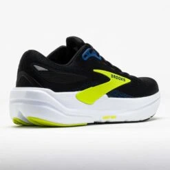 Brooks Ghost Max 3 Men's Black/Navy/Acid Lime -Holabird Sports SHOP 043343 6