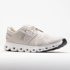 On Running On Cloud 6 Men's Pearl/White -Holabird Sports SHOP 043598 5