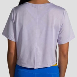 Brooks Run Within Crop Tee Women's -Holabird Sports SHOP 057163 565 3