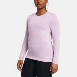 Under Armour Seamless Stride Long Sleeve Women's -Holabird Sports SHOP 057264 543 1