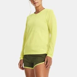 Under Armour Seamless Stride Long Sleeve Women's -Holabird Sports SHOP 057264 743 1