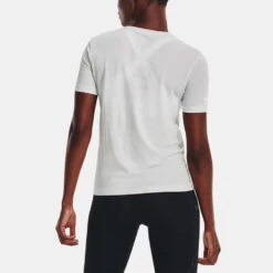 Under Armour Seamless Stride Short Sleeve Women's -Holabird Sports SHOP 057451 006 2