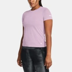 Under Armour Seamless Stride Short Sleeve Women's -Holabird Sports SHOP 057451 543 1