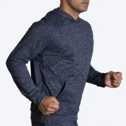 Brooks Luxe Hoodie Men's -Holabird Sports SHOP 057567 471 2