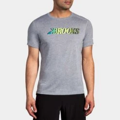 Brooks Distance Short Sleeve 3.0 Men's -Holabird Sports SHOP 057586 078 1