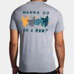 Brooks Distance Short Sleeve 3.0 Men's -Holabird Sports SHOP 057586 099 2