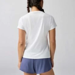 Brooks Luxe Short Sleeve Women's -Holabird Sports SHOP 057587 100 2