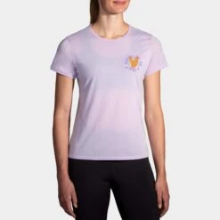 Brooks Distance Short Sleeve 3.0 Women's -Holabird Sports SHOP 057593 575 1