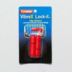Tourna Dampeners VibreX Lock-It 5 Tourna Dampeners VibreX Lock-It -Holabird Sports SHOP 060774 red 1