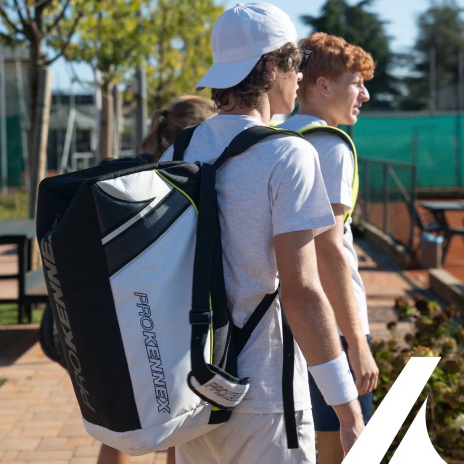 ProKennex Q Tour Sport Thermo Bag Cool Grey/Black/White 2 ProKennex Q Tour Sport Thermo Bag Cool Grey/Black/White - Image 2