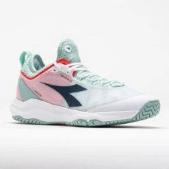 Diadora Speed Blushield Fly 4+ AG Women's White/Legion Blue/Surf Spray -Holabird Sports SHOP 117720 5