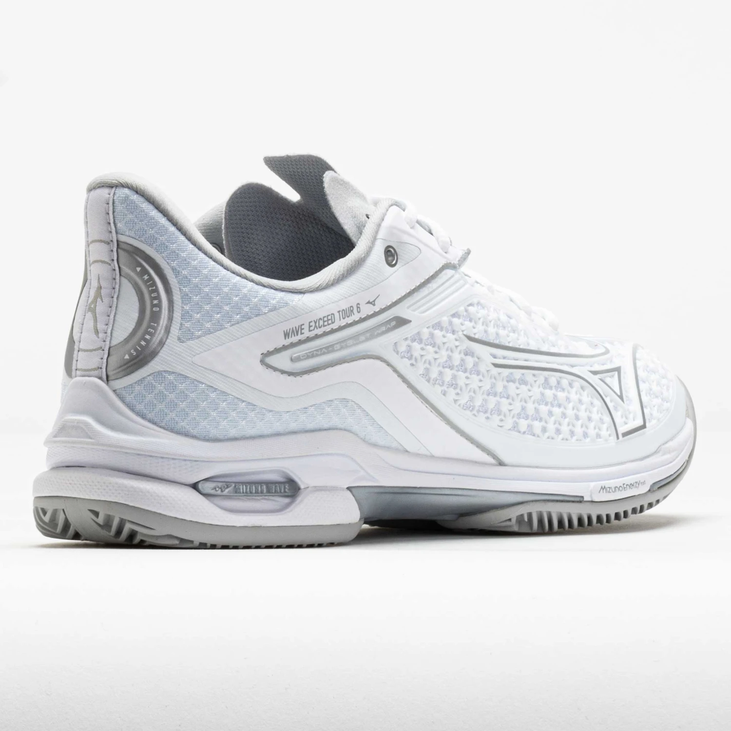 Mizuno Wave Exceed Tour 6 Clay Women's White/Silver 6 Mizuno Wave Exceed Tour 6 Clay Women's White/Silver - Image 6