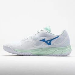 Mizuno Wave Enforce Court AC Women's White/Frontier Blue 7 Mizuno Wave Enforce Court AC Women's White/Frontier Blue -Holabird Sports SHOP 118106 1