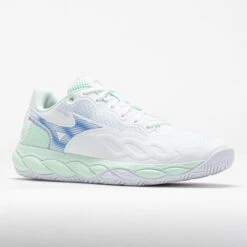Mizuno Wave Enforce Court AC Women's White/Frontier Blue 10 Mizuno Wave Enforce Court AC Women's White/Frontier Blue -Holabird Sports SHOP 118106 5
