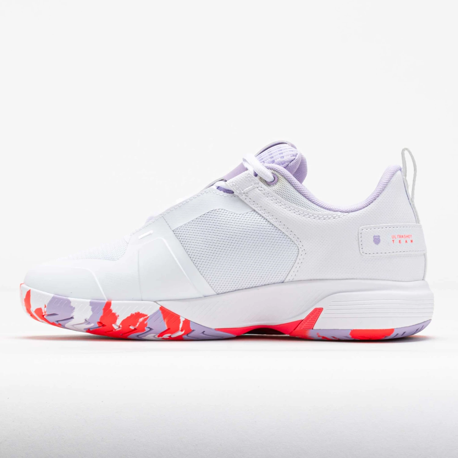K-Swiss Ultrashot Team Women's White/Orchid Petal/Neon Blaze 2 K-Swiss Ultrashot Team Women's White/Orchid Petal/Neon Blaze - Image 2