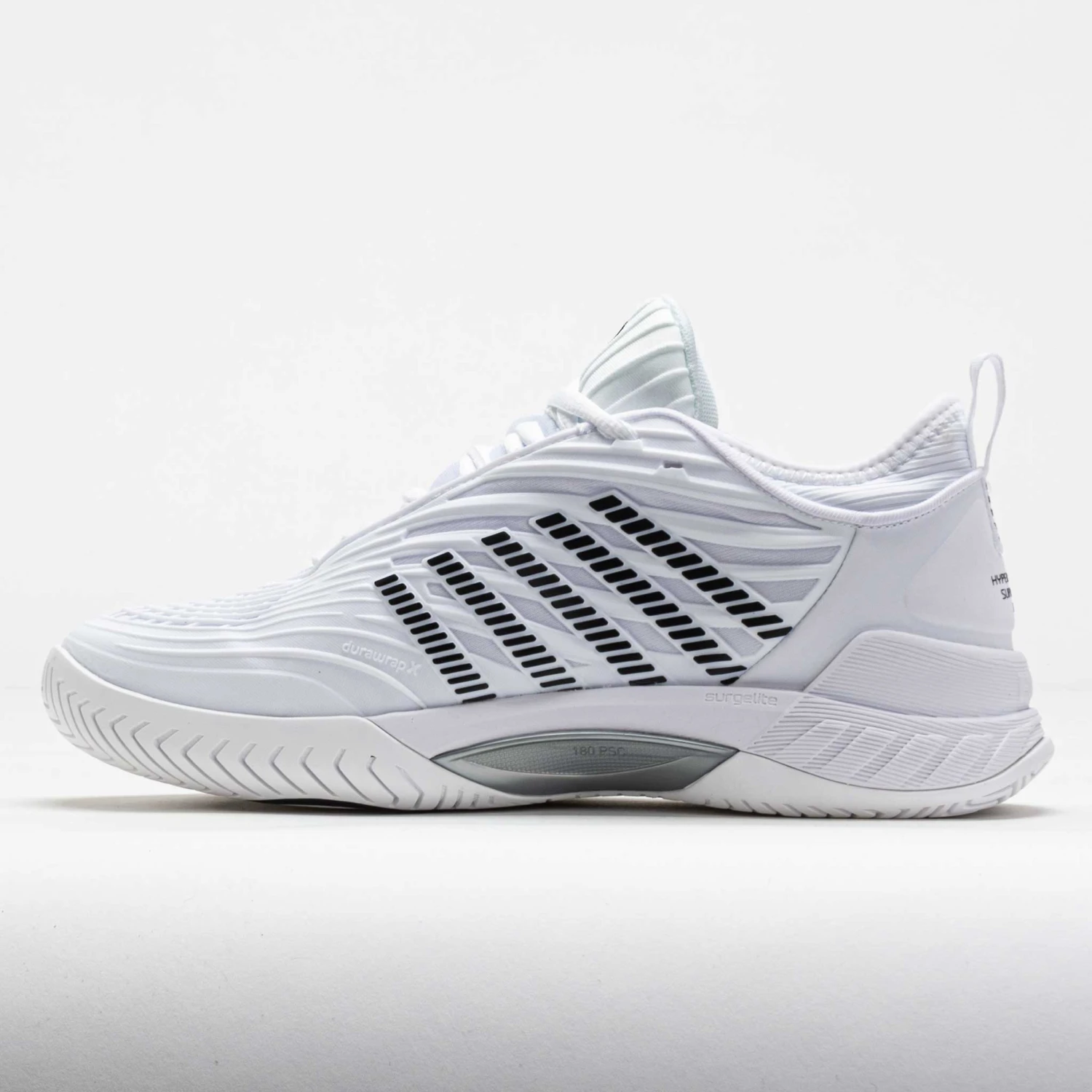 K-Swiss Hypercourt Supreme 2 Men's White/Black 2 K-Swiss Hypercourt Supreme 2 Men's White/Black - Image 2