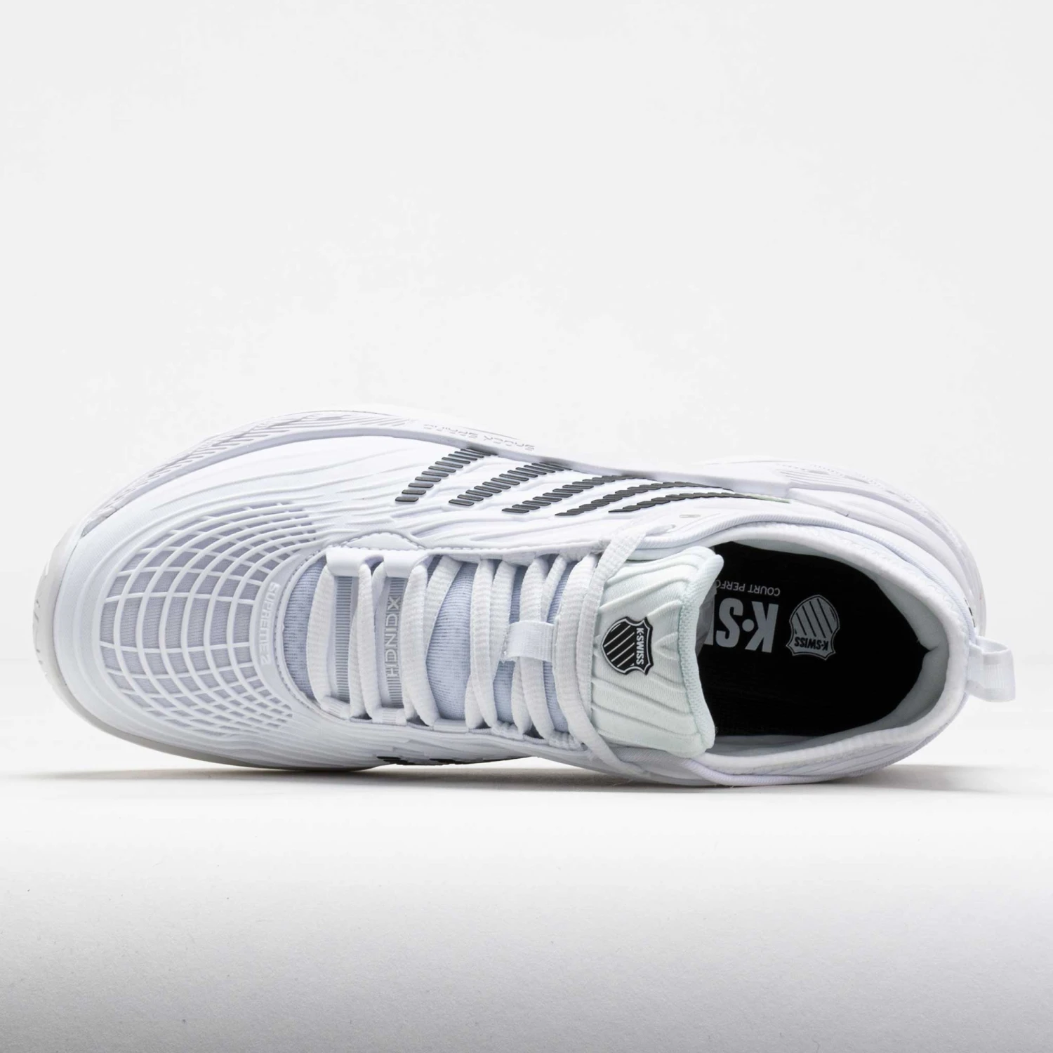 K-Swiss Hypercourt Supreme 2 Men's White/Black 3 K-Swiss Hypercourt Supreme 2 Men's White/Black - Image 3