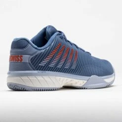K-Swiss Hypercourt Express 2 Clay Men's Infinity/Arctic Ice/Scarlet -Holabird Sports SHOP 118290 6