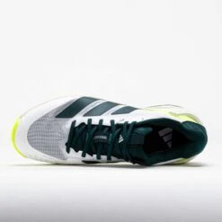 Adidas Adizero Ubersonic 5 Men's White/Aurora Ivy/Lucid Lemon -Holabird Sports SHOP 118501 2