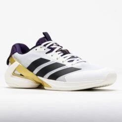 Adidas Adizero Ubersonic 5 Men's White/Black/Aurora Plum -Holabird Sports SHOP 118502 5