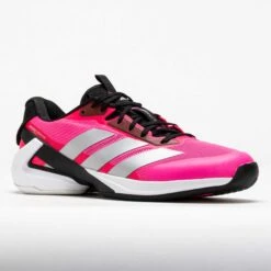 Adidas Adizero Ubersonic 5 Men's Lucid Pink/Silver Metallic/Black -Holabird Sports SHOP 118503 5