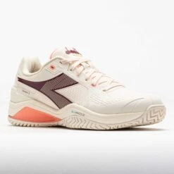 Diadora Blushield Torneo 3 AG Women's White/Maroon/Desert Flower 10 Diadora Blushield Torneo 3 AG Women's White/Maroon/Desert Flower -Holabird Sports SHOP 118522 5