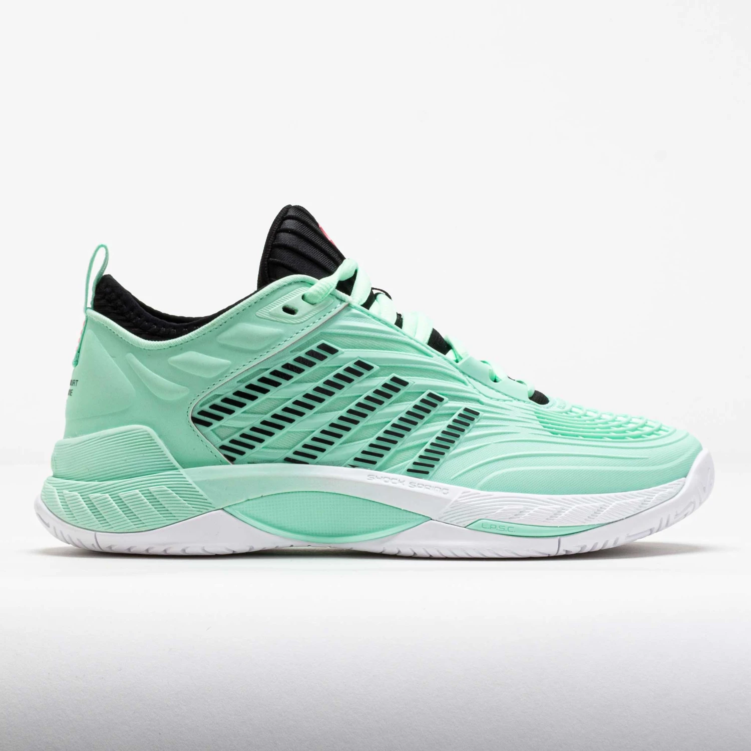 K-Swiss Hypercourt Supreme 2 Women's Neon Mint/Black/White 1 K-Swiss Hypercourt Supreme 2 Women's Neon Mint/Black/White