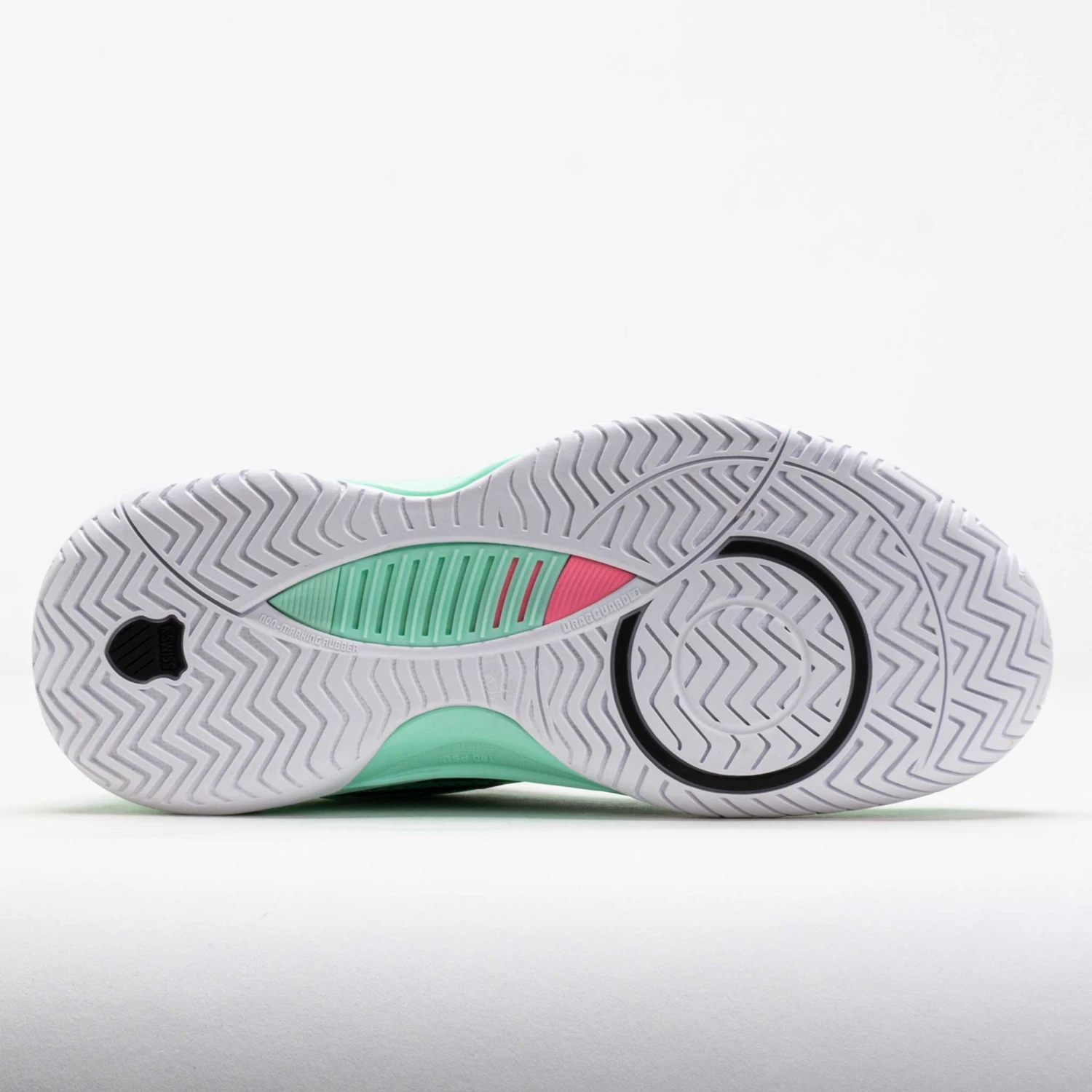 K-Swiss Hypercourt Supreme 2 Women's Neon Mint/Black/White 4 K-Swiss Hypercourt Supreme 2 Women's Neon Mint/Black/White - Image 4