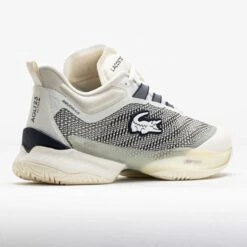 Lacoste AG-LT 23 Ultra Women's Off White/Navy -Holabird Sports SHOP 118691 6