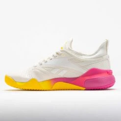 Reebok Nano Court Women's Chalk/True Pink/Golden Haze -Holabird Sports SHOP 118701 1