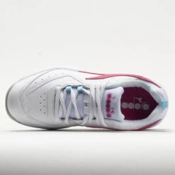 Diadora Challenge 5 SL Junior White/Pinklady -Holabird Sports SHOP 121358 2