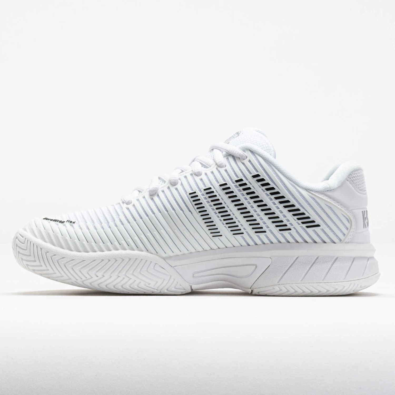 K-Swiss Hypercourt Express 2 Junior White/Black 2 K-Swiss Hypercourt Express 2 Junior White/Black - Image 2